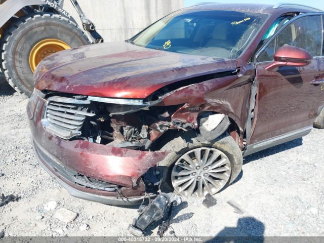 2LMTJ8KR5GBL74651 Lincoln Mkx Select