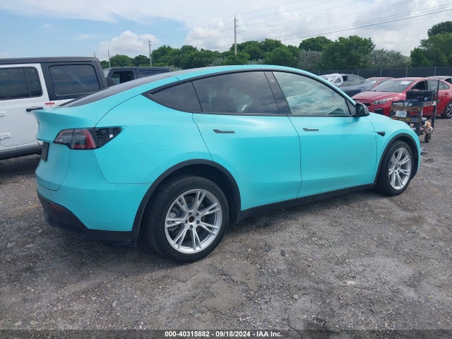 2022 TESLA MODEL Y 7SAYGAEE9NF464456 Photo 3