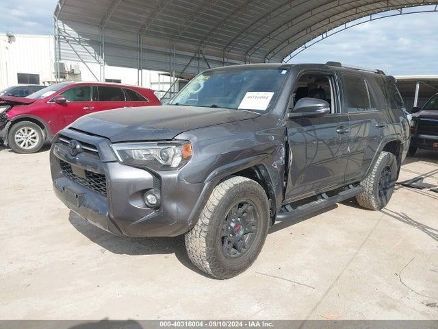 Toyota 4runner Sr5 Premium 2022 JTENU5JR6N6076617 Image 2