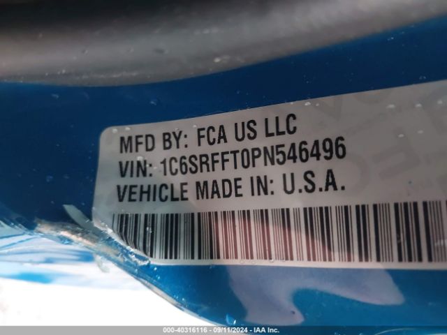 1C6SRFFT0PN546496 RAM 1500 Lone Star  4x4 5'7 Box