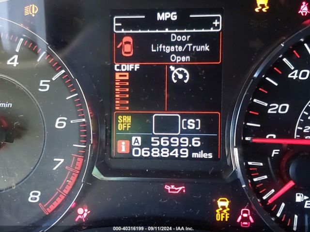 JF1VA2E69L9818196 Subaru Wrx Sti