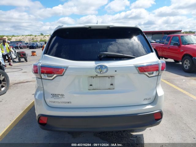 5TDKKRFHXGS185413 Toyota Highlander Xle V6
