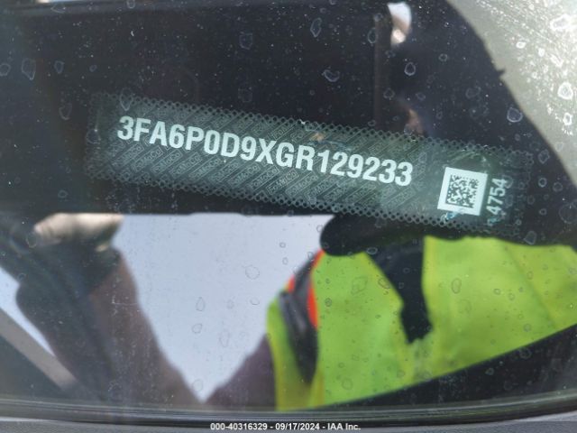 3FA6P0D9XGR129233 Ford Fusion Titanium