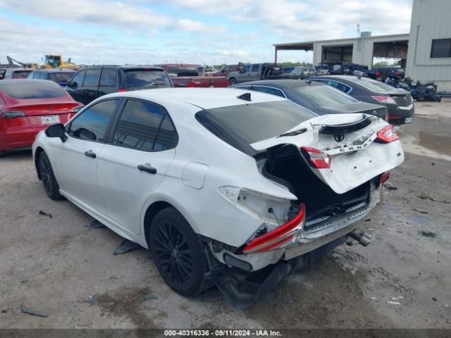 4T1G11AK8LU366718 Toyota Camry Se Nightshade Edition