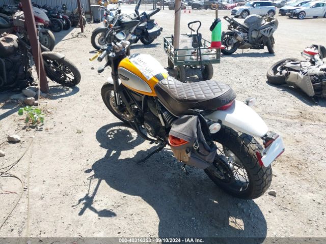 2016 DUCATI SCRAMBLER ML015ANMXGT008882 Photo 2
