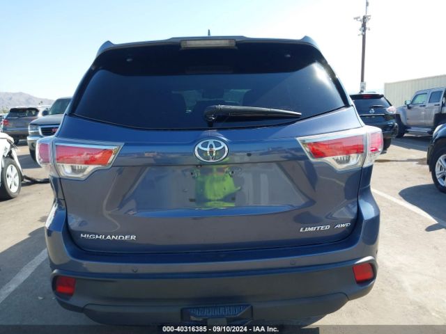 5TDDKRFH5FS127006 Toyota Highlander Limited V6