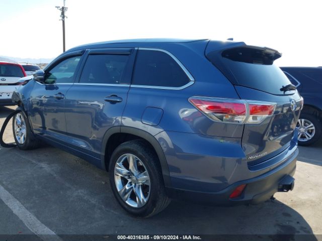 5TDDKRFH5FS127006 Toyota Highlander Limited V6