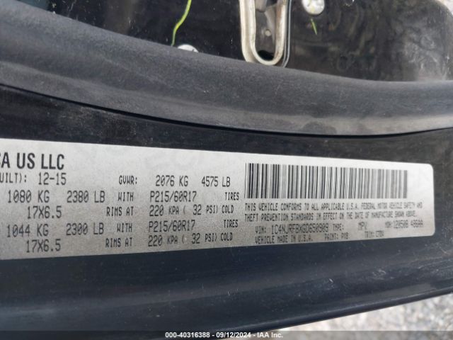 1C4NJRFBXGD650909 Jeep Patriot Latitude