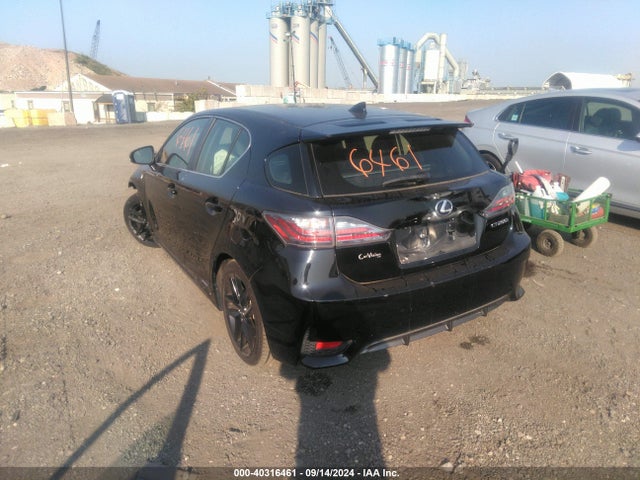 JTHKD5BH3E2190464 Lexus Ct 200h Hybrid