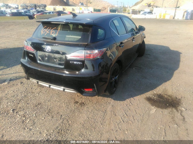 JTHKD5BH3E2190464 Lexus Ct 200h Hybrid