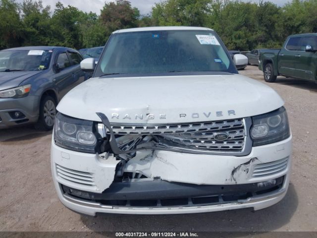 SALGS2TF6EA153867 Land Rover Range Rover 5.0l V8 Supercharged/5.0l V8 Supercharged Ebony Edition