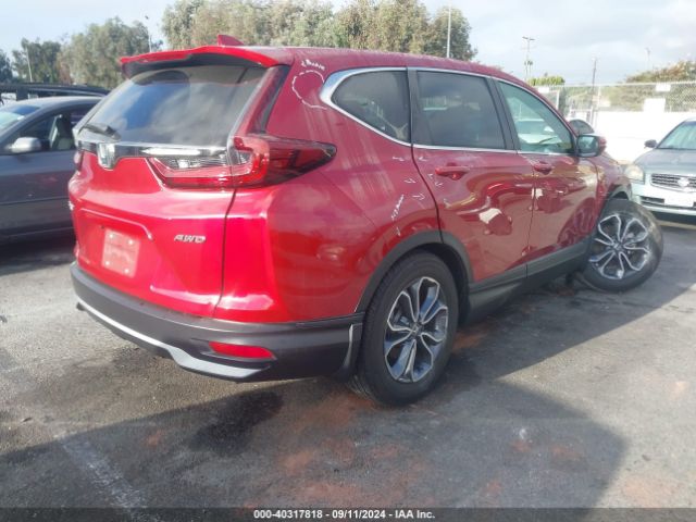 5J6RW2H80NA016710 Honda Cr-v Awd Ex-l