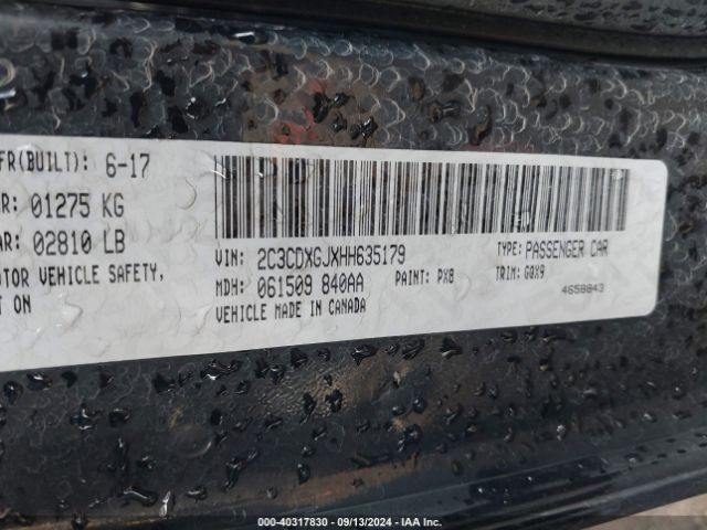 2C3CDXGJXHH635179 Dodge Charger R/t Scat Pack
