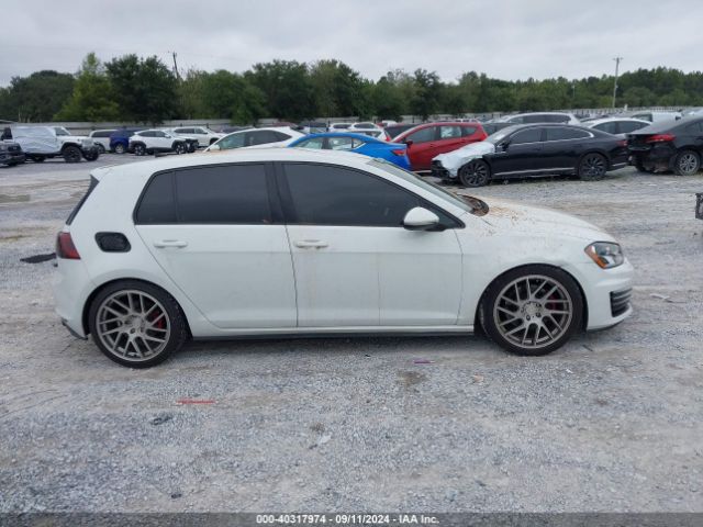3VW5T7AU5HM019561 Volkswagen Golf Gti Autobahn 4-door/s 4-door/se 4-door/sport