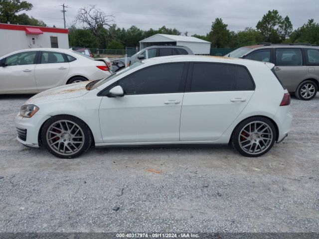3VW5T7AU5HM019561 Volkswagen Golf Gti Autobahn 4-door/s 4-door/se 4-door/sport