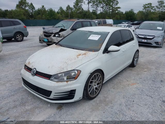 3VW5T7AU5HM019561 Volkswagen Golf Gti Autobahn 4-door/s 4-door/se 4-door/sport