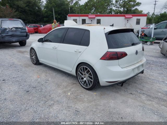 3VW5T7AU5HM019561 Volkswagen Golf Gti Autobahn 4-door/s 4-door/se 4-door/sport