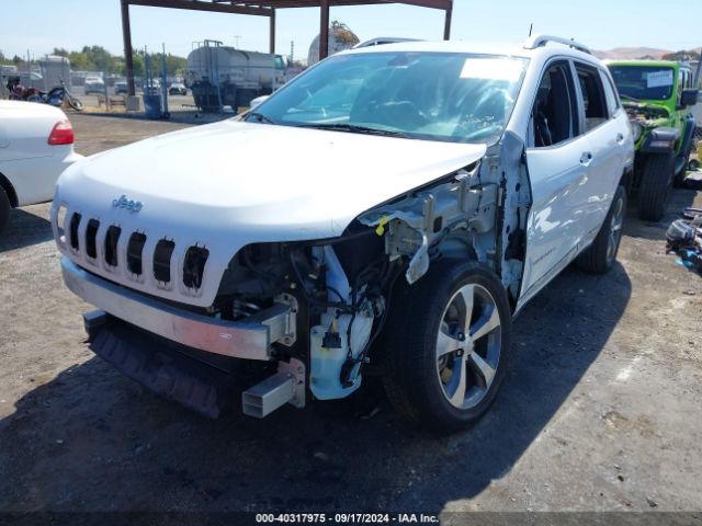 1C4PJLDB6KD296033 Jeep Cherokee Limited Fwd