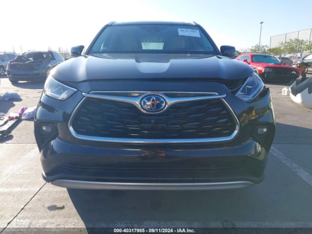 5TDFARAH8MS012187 Toyota Highlander Hybrid Platinum