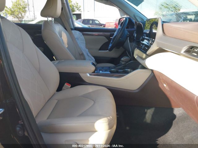 5TDFARAH8MS012187 Toyota Highlander Hybrid Platinum