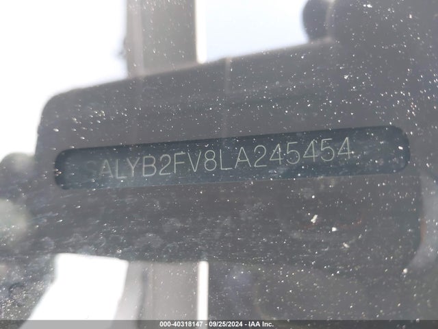 SALYB2FV8LA245454 Land Rover Range Rover Velar P340 S