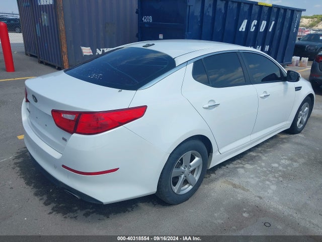 KIA Optima Lx 2015 5XXGM4A79FG403892 Image 4