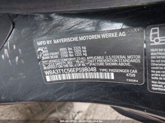 WBA3T1C56EPS98048 BMW 428i Xdrive