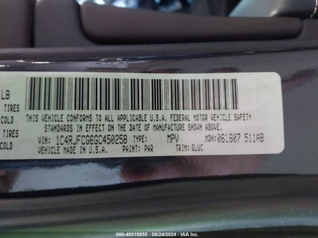 1C4RJFCG6GC450258 Jeep Grand Cherokee Overland