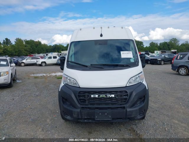 3C6MRVJG2PE521276 RAM Promaster 3500 Cargo Van High Roof 159 Wb Ext
