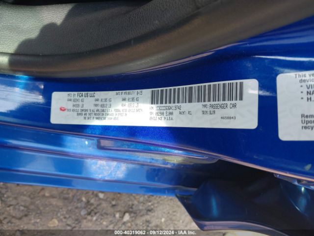 1C3CCCDG3GN119742 Chrysler 200 S