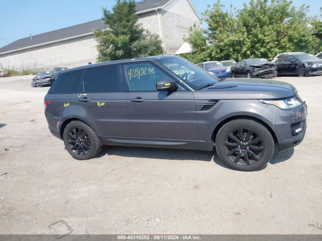 SALWG2PF3GA117998 Land Rover Range Rover Sport 3.0l V6 Supercharged Se