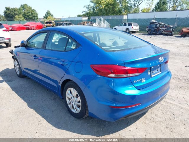 5NPD74LF9JH329708 Hyundai ELANTRA SE