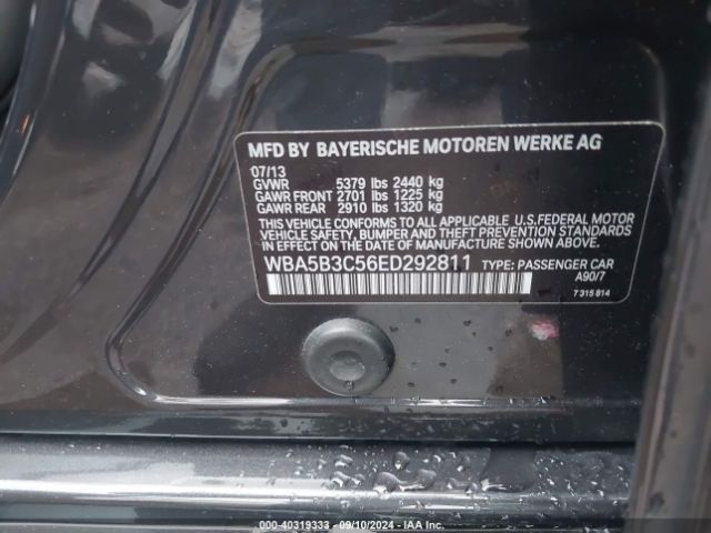 WBA5B3C56ED292811 BMW 535i Xdrive