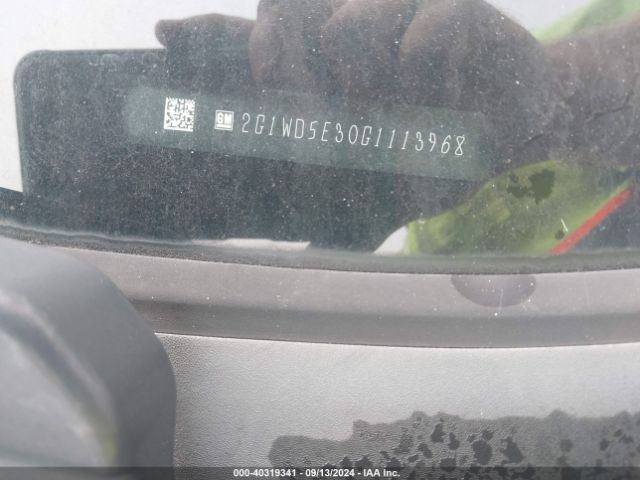 2G1WD5E30G1113968 Chevrolet IMPALA LIMITED POLICE