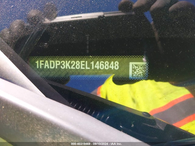 Ford FOCUS SE 2014 1FADP3K28EL146848 Image 9