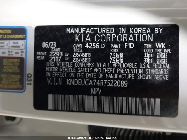 KIA Seltos X-line 2024 KNDEUCA74R7522089 Image 9