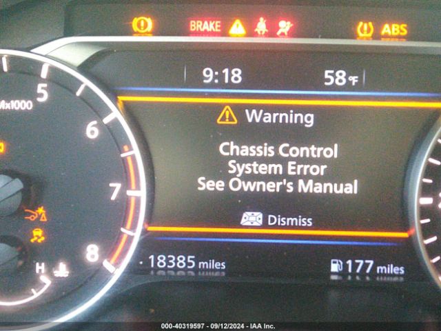 1N4BL4DW7PN334258 Nissan Altima Sv Intelligent Awd
