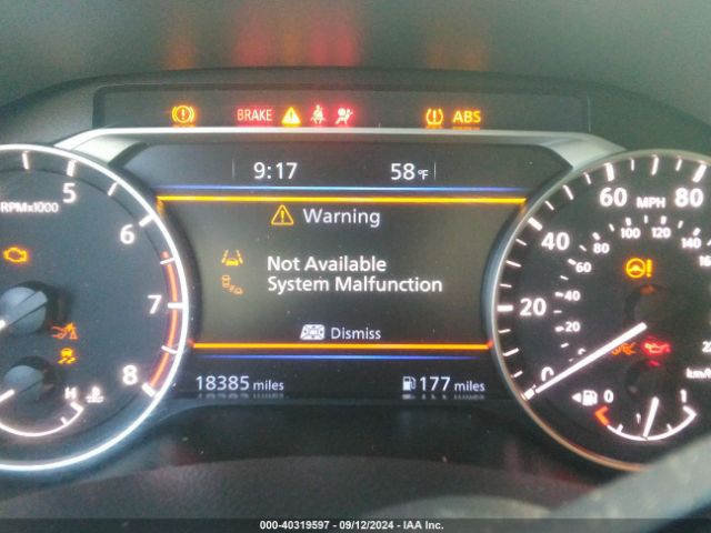 1N4BL4DW7PN334258 Nissan Altima Sv Intelligent Awd