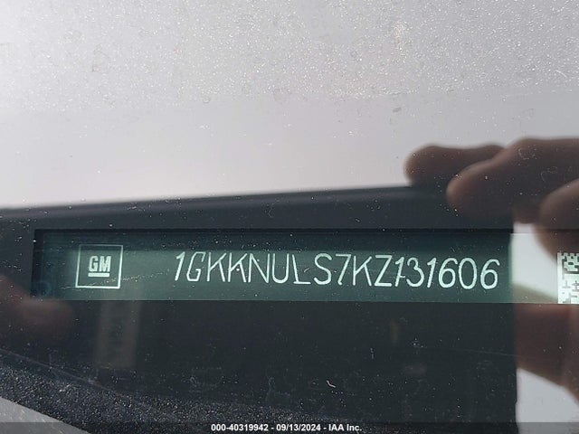 GMC Acadia Slt-1 2019 1GKKNULS7KZ131606 Image 9