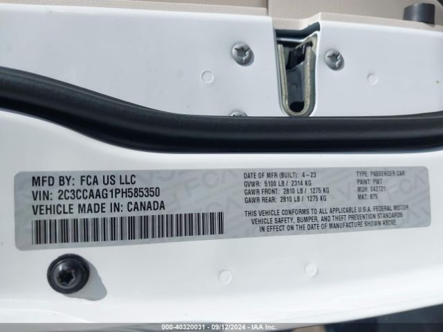 2C3CCAAG1PH585350 Chrysler 300 Touring