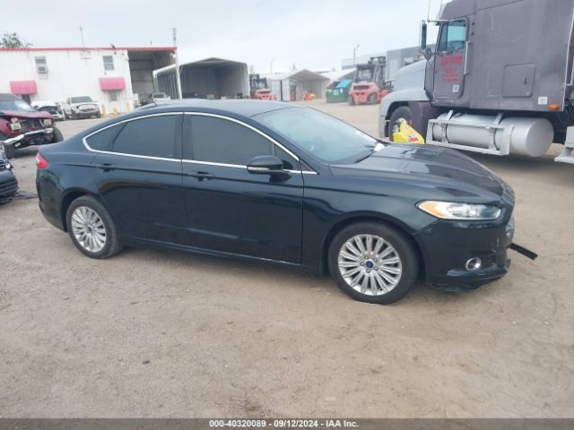 3FA6P0LU7ER289170 Ford Fusion Se Hybrid