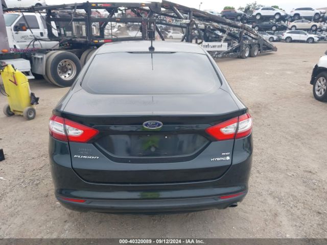 3FA6P0LU7ER289170 Ford Fusion Se Hybrid