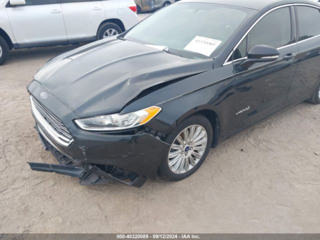 3FA6P0LU7ER289170 Ford Fusion Se Hybrid