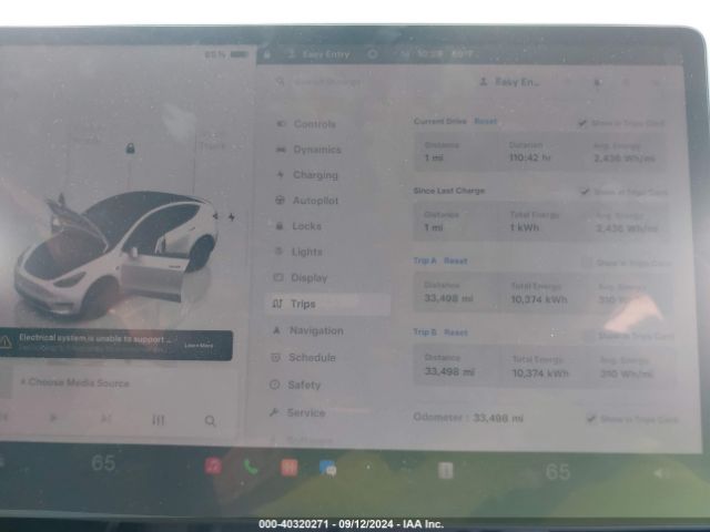 7SAYGDEF2PF803488 Tesla Model Y Awd/performance Dual Motor All-wheel Drive