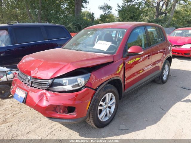 WVGBV3AXXEW112411 Volkswagen TIGUAN S