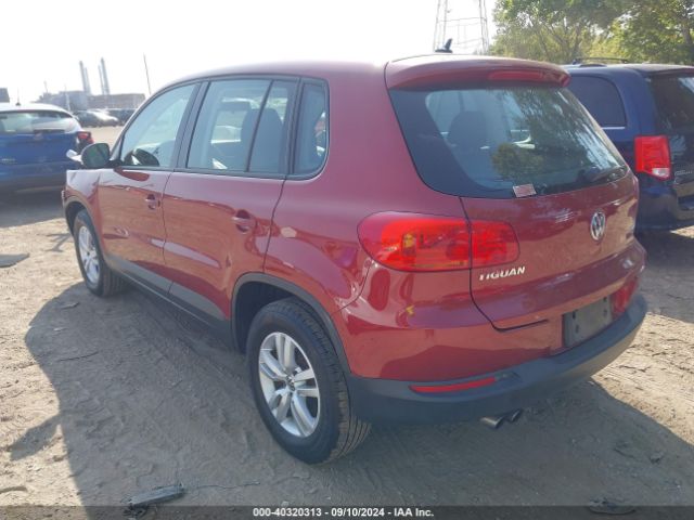 WVGBV3AXXEW112411 Volkswagen TIGUAN S