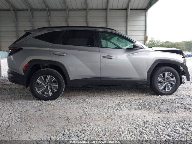 KM8JBCA1XPU103299 Hyundai Tucson Hybrid Blue