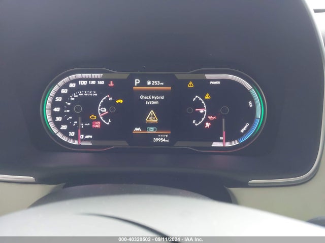 KM8JBCA1XPU103299 Hyundai Tucson Hybrid Blue