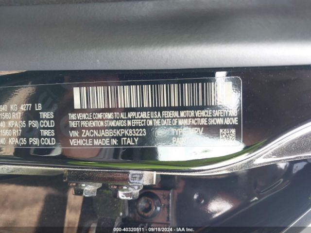 ZACNJABB5KPK83223 Jeep Renegade Latitude Fwd