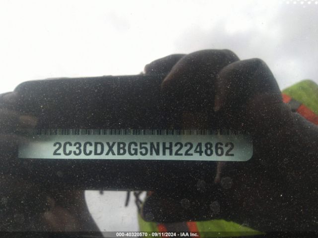 2C3CDXBG5NH224862 Dodge Charger Sxt Rwd